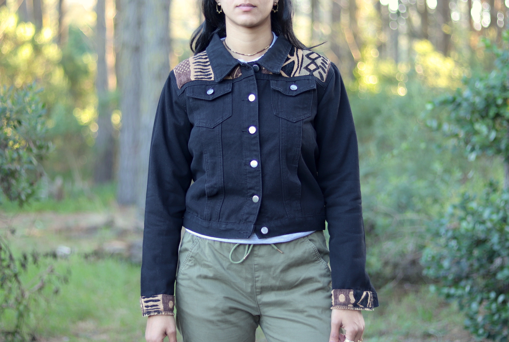 Tribal clearance denim jacket